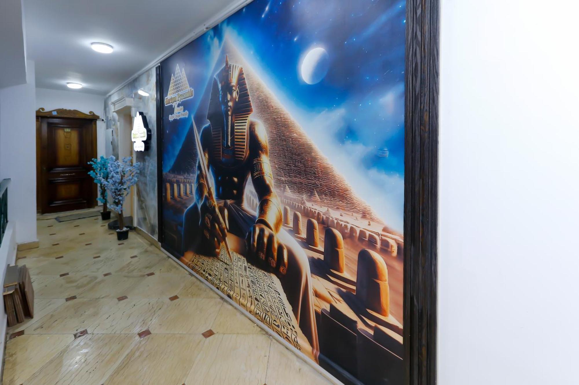 Horizon Pyramid View Inn Kafret el-Gabal Zewnętrze zdjęcie